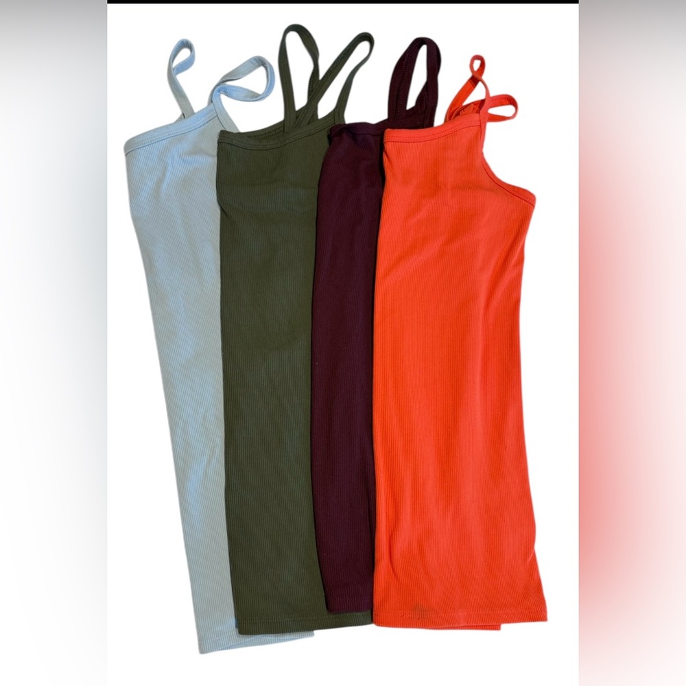 NO BOUNDARIES 4 RIB CAMI Top Sz (M 7-9)